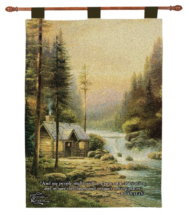 Evening in Forest Wallhanging